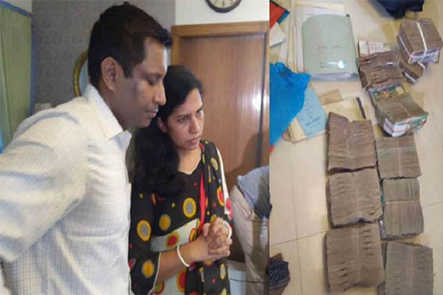 ৮০ লাখ টাকাসহ যেভাবে ধরা পড়েন ডিআইজি পার্থ