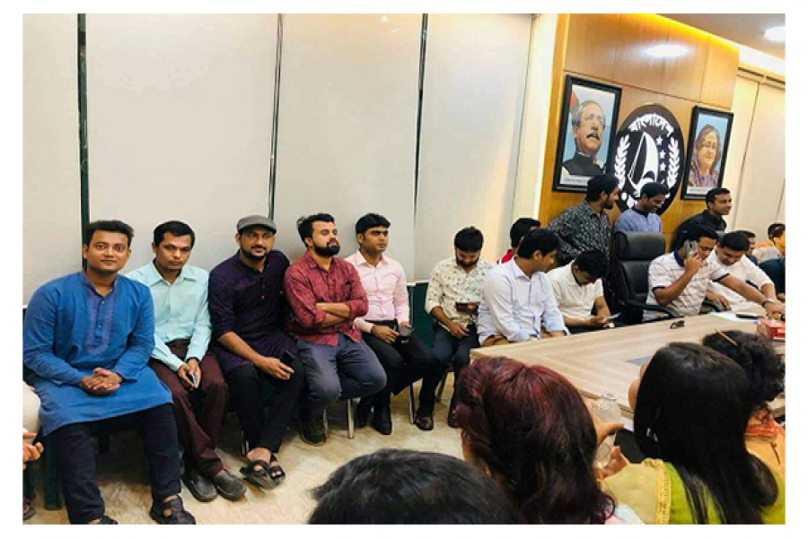 ছাত্রলীগের বর্ধিত সভায় হট্টগোল