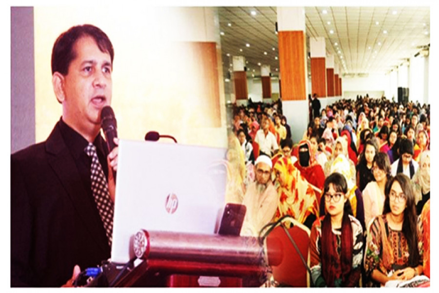 এইচএসসি উত্তীর্ণদের সংবর্ধনা দিল বিএসবি ফাউন্ডেশন