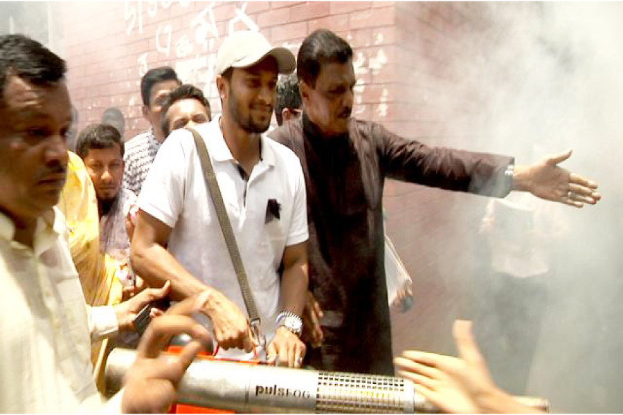 ঘরের মাঠেই ডেঙ্গু হয়েছিল সাকিবের