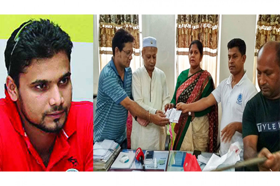 ডেঙ্গু শনাক্তকরণে নড়াইলে কিট পাঠালেন মাশরাফি