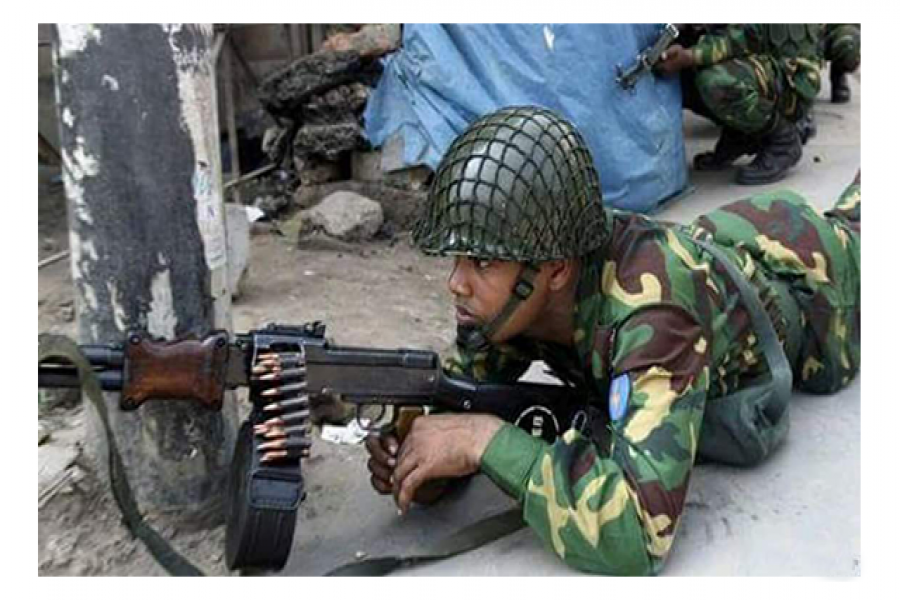 সেনাবাহিনীর সঙ্গে গোলাগুলিতে ৩ সন্ত্রাসী নিহত 