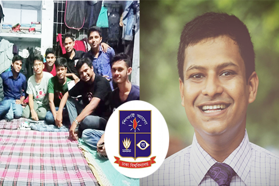 বৈধ সিট ছেড়ে গণরুমে উঠলেন ডাকসু নেতা