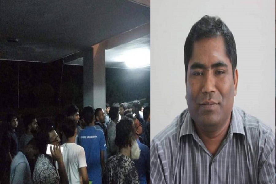 আন্দোলনের মুখে ইবির নতুন প্রক্টর অধ্যাপক পরেশ