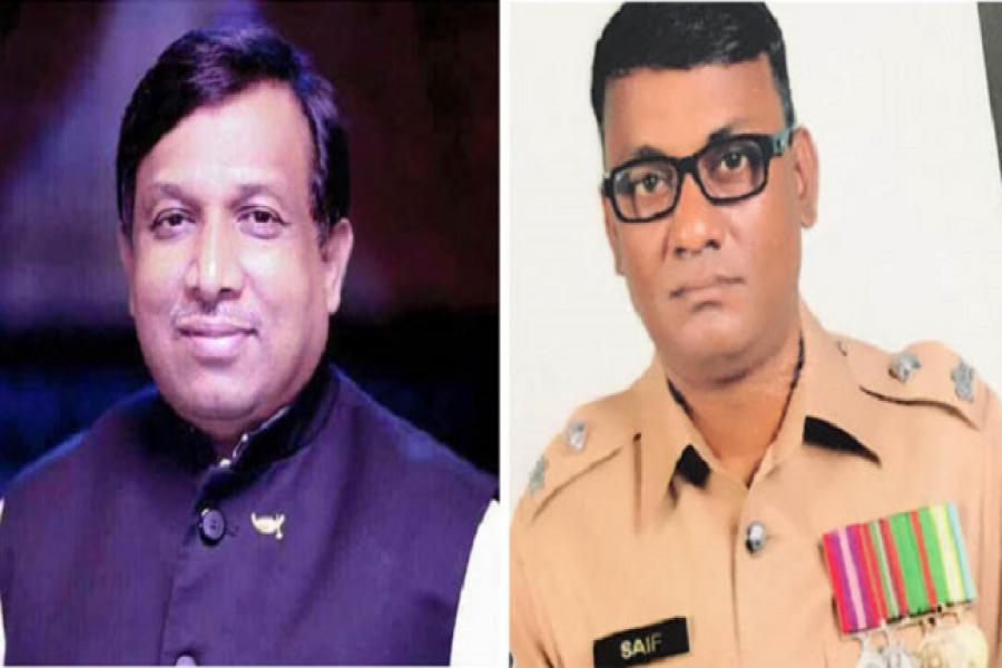 শামসুল হক চৌধুরী ও সাইফ আমিন 