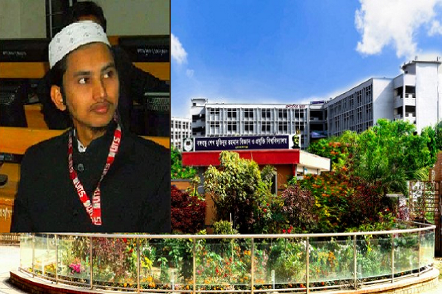 বিভাগের চেয়ারম্যান যিনি, ছাত্রও তিনি