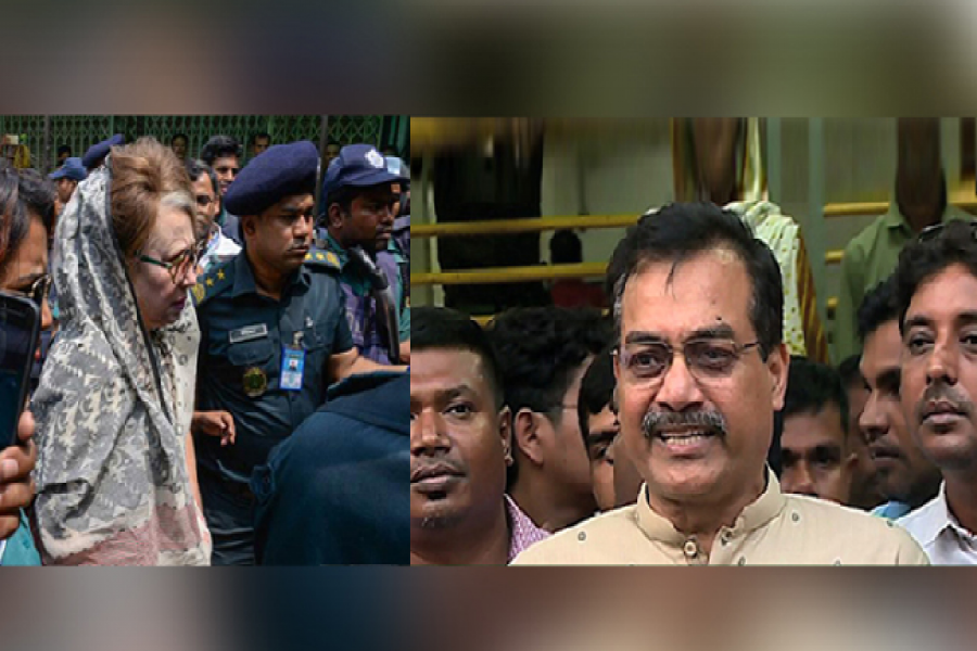 ‘নিজ হাতে খেতেও পারছেন না খালেদা জিয়া’, কাঁদলেন এমপি হারুন