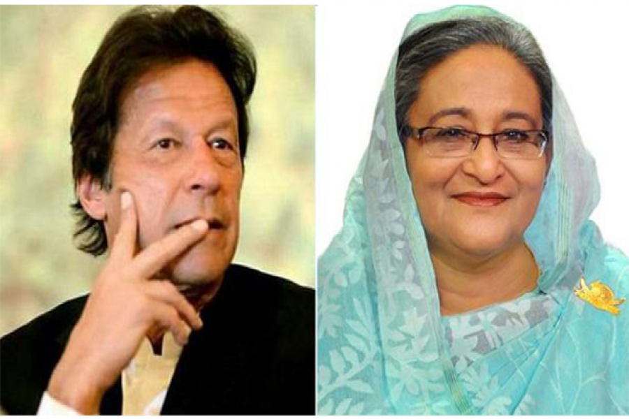 শেখ হাসিনার চোখের অবস্থা জানতে ইমরান খানের ফোন
