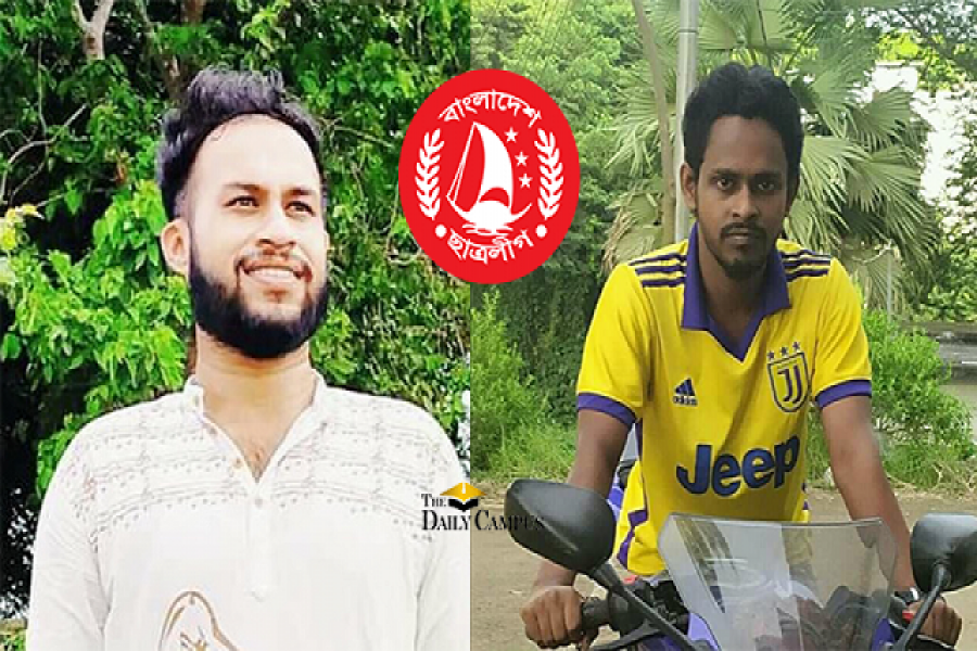 গাজা-হাতুড়িসহ আটক দু’নেতাকে ছাত্রলীগের শাস্তি