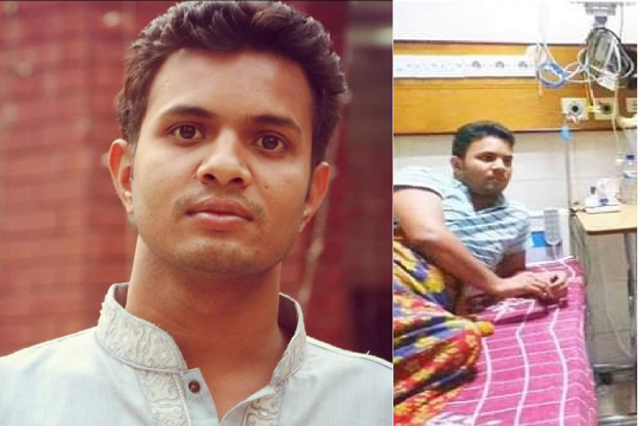 এক মাস ধরে হাসপাতালে ডাকসুর এজিএস সাদ্দাম