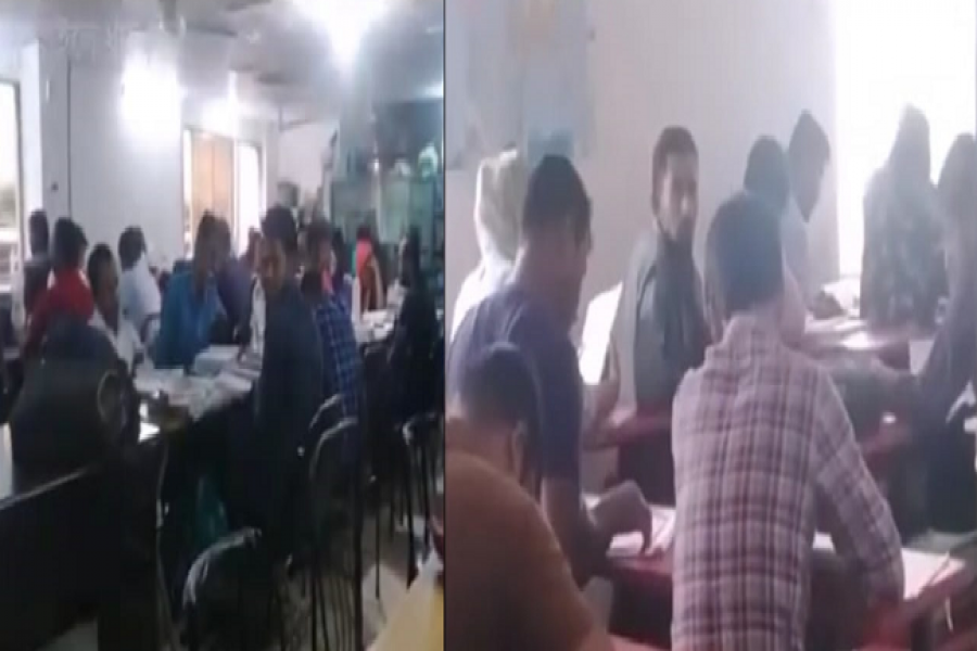 ফার্মগেটে স্বাভাবিক নিয়মেই চলছে কোচিং সেন্টারগুলো