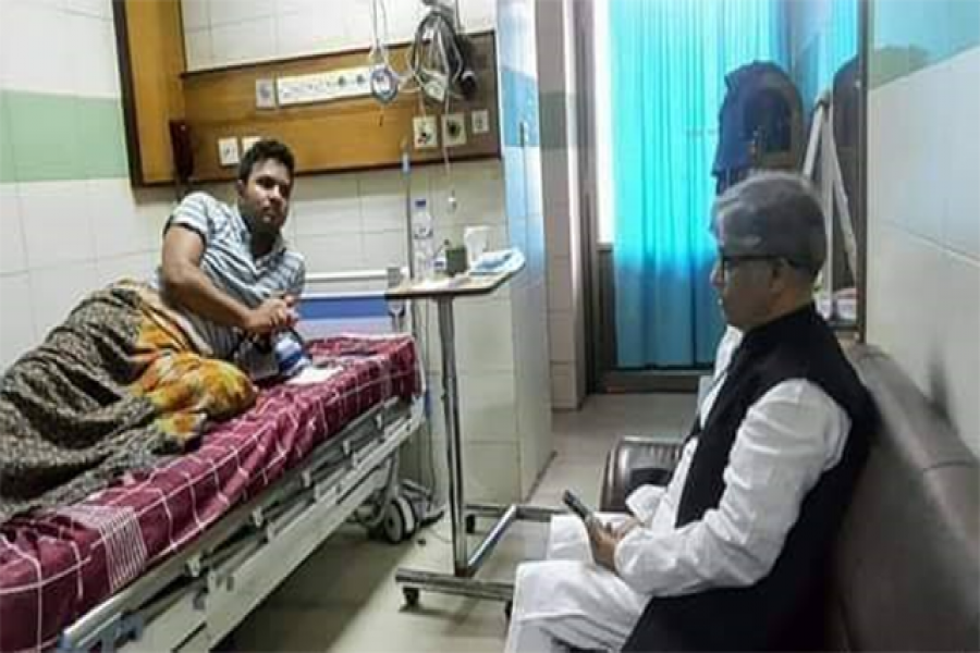 চিকিৎসার জন্য ভারত যাচ্ছেন এজিএস সাদ্দাম