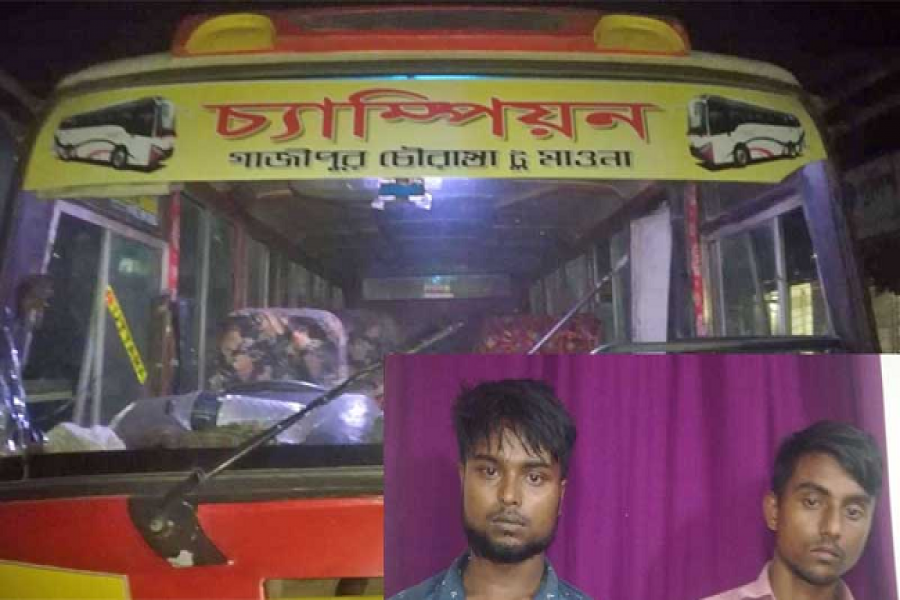 চলন্ত বাসে মডেলকে ধর্ষণচেষ্টা, কাচ ভেঙে রক্ষা