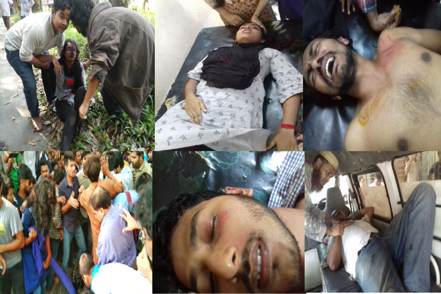 জাবিতে তিন ছাত্রীসহ ১২ জনকে বেধড়ক পিটিয়েছে ছাত্রলীগ