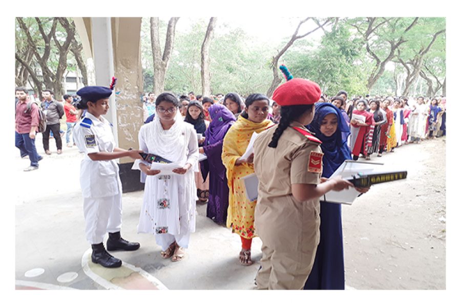 সুষ্ঠু পরিবেশে শেষ হলো ইবির ভর্তি পরীক্ষা