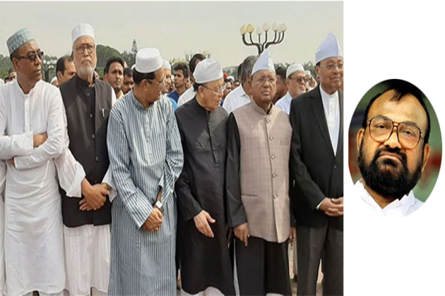 সংসদ ভবনে খোকার প্রথম জানাজা সম্পন্ন