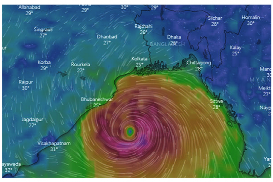 বুলবুলের আঘাতে ক্ষতির মুখে সুন্দরবন