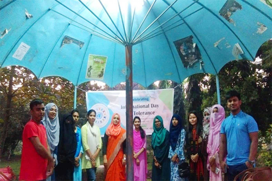 নজরুল বিশ্ববিদ্যালয়ে ‘সহিষ্ণু আড্ডা’