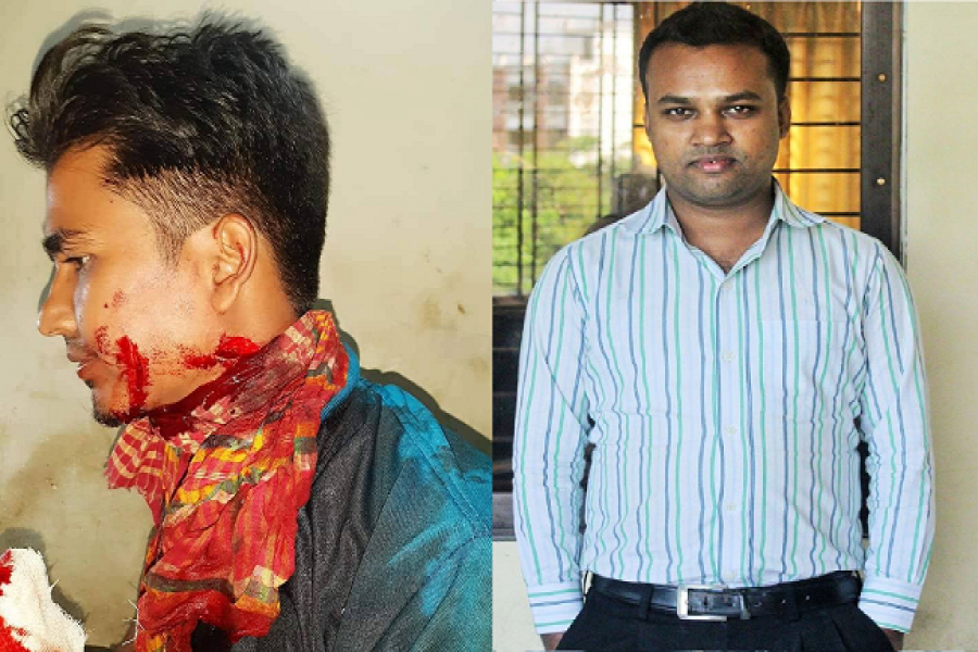 আ’লীগ নেতার গলায় ক্ষুর, ছাত্রলীগ নেতা কারাগারে