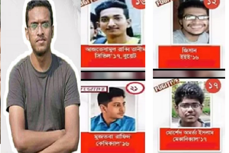 আবরার হত্যা: পলাতক চার আসামির বিরুদ্ধে গ্রেপ্তারি পরোয়ানা
