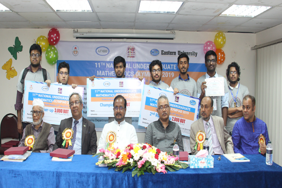 ইস্টার্ন ইউনিভার্সিটিতে গণিত অলিম্পিয়াড অনুষ্ঠিত