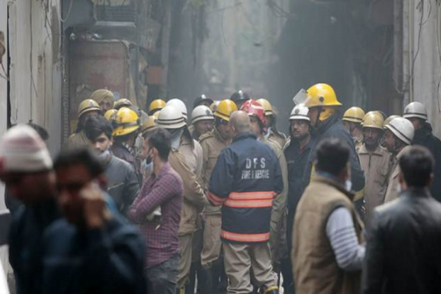 ভারতে ভয়াবহ আগুনে ৪৩ জনের মৃত্যু