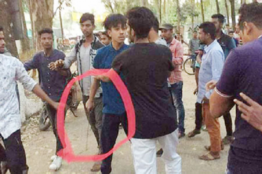 সেই স্ট্যাব সাগর ফের আটক