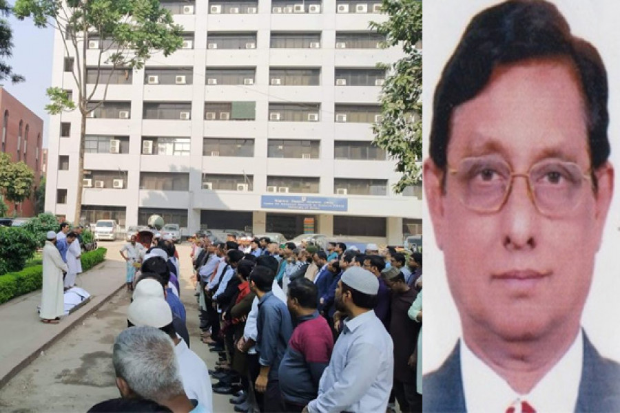 জানাযায় বিদায়, স্মৃতিতে অম্লান থাকবেন অধ্যাপক সিরাজুল