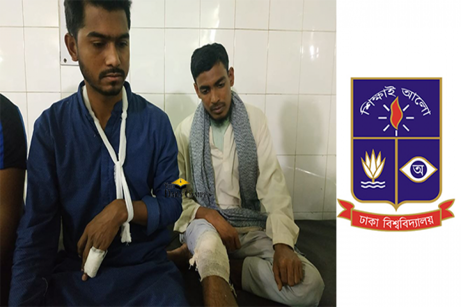ঢাকা মেডিকেল হাসপাতালে ভিপি নুর ও আখতার হোসেন