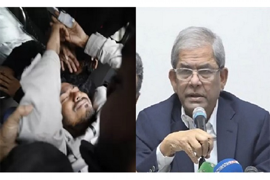 ভিপি নুরের ওপর হামলার ঘটনায় ফখরুলের নিন্দা