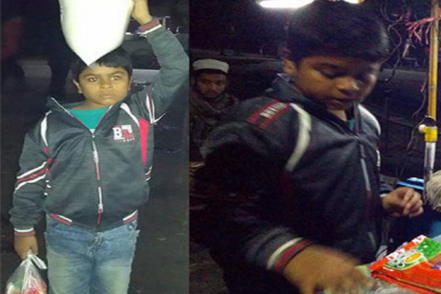 চা বিক্রি করে জিপিএ-৫ পেলেন বিশাল