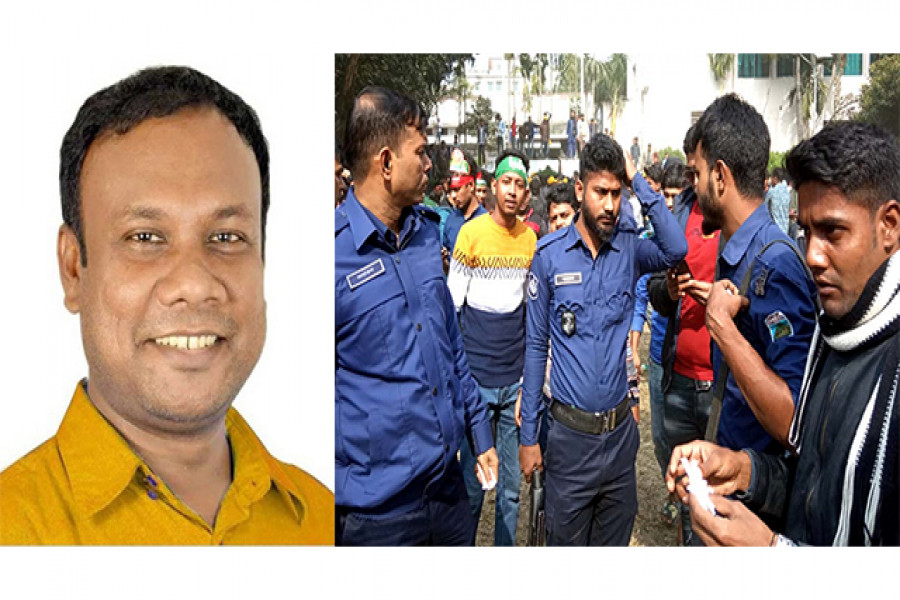 বগুড়ার ঘটনায় পুলিশকে দায়ী করলেন ছাত্রদল সভাপতি