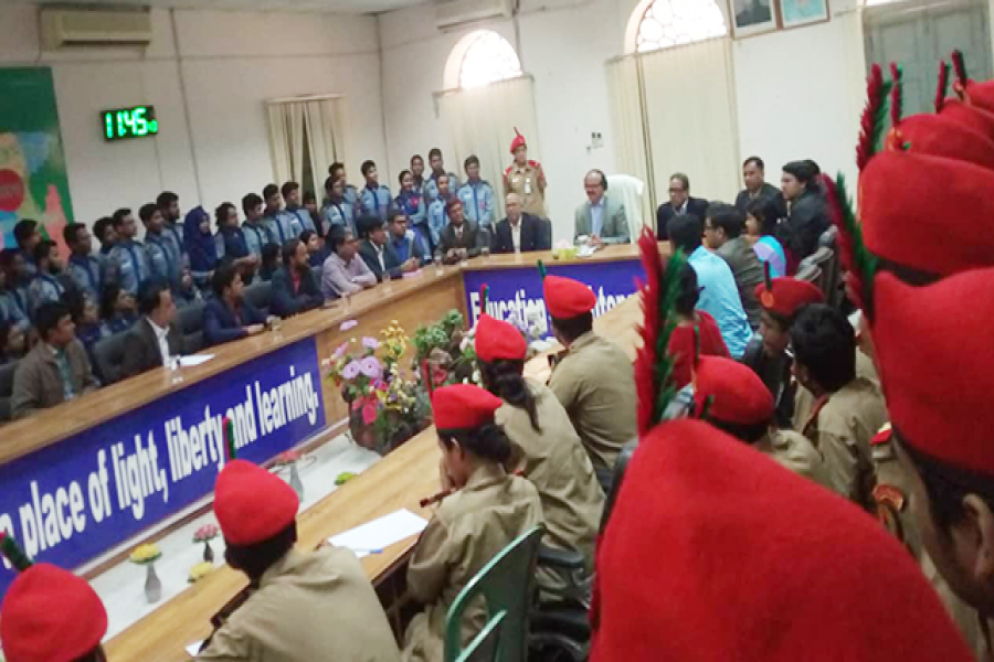 প্রথম সমাবর্তনের প্রস্তুতি চলছে জগন্নাথ বিশ্ববিদ্যালয়ে