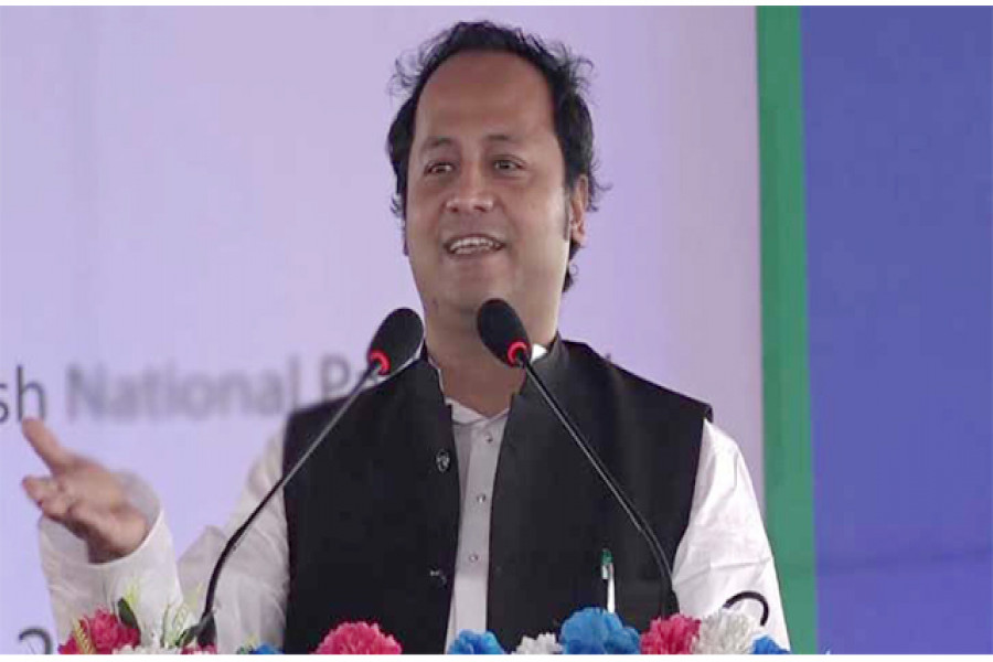 শিক্ষা উপমন্ত্রী মহিবুল হাসান চৌধুরী নওফেল