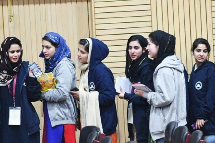 কাশ্মীরি শিক্ষার্থীরা