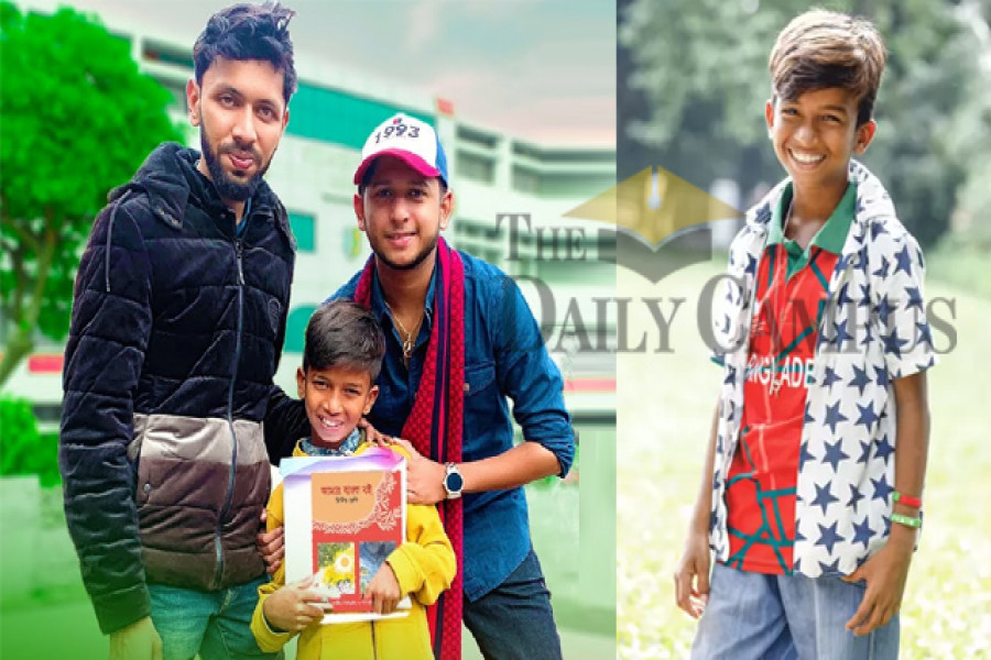 স্কুলে ভর্তি হলেন গলি বয় রানা