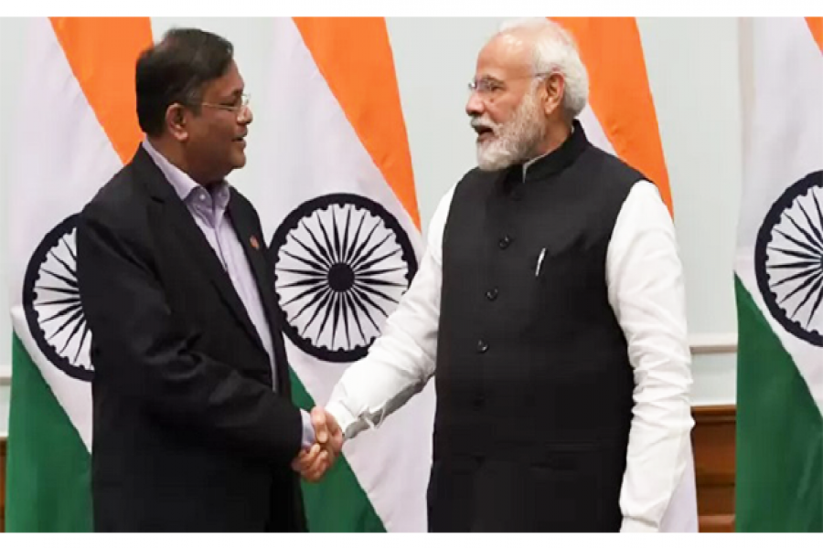 নরেন্দ্র মোদির সঙ্গে তথ্যমন্ত্রী হাছান মাহমুদের সাক্ষাৎ