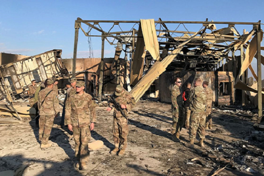 ইরানের ক্ষেপনাস্ত্র হামলায় আহত হয়েছে সেনা, স্বীকার যুক্তরাষ্ট্রের