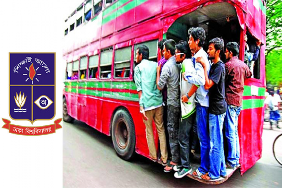 ঢাবি বাসে ওঠা নিয়ে সিনিয়রকে মারধর জুনিয়রের