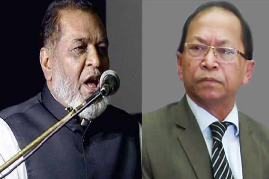 আ ক ম মোজাম্মেল হক ও এস কে সিনহা