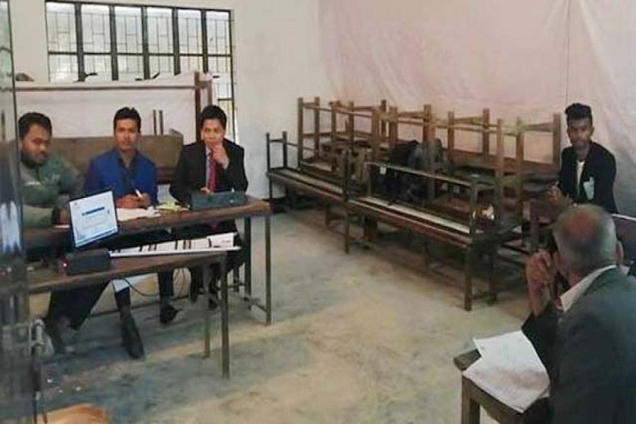 বাড্ডা হাইস্কুলে বিএনপির পোলিং এজেন্ট নেই