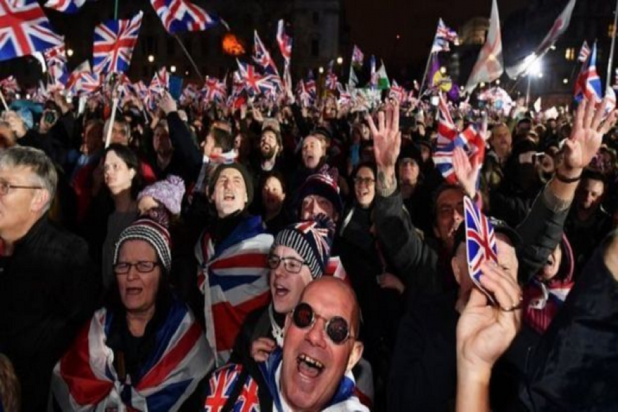 যুক্তরাজ্যে ব্রেক্সিটপন্থীদের উল্লাস
