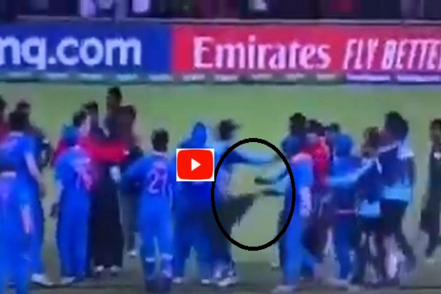 কেড়ে নিল বাংলাদেশের পতাকা, করেনি করমর্দন