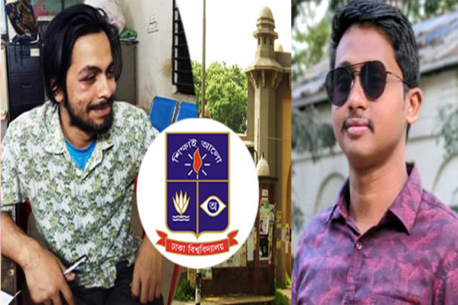 মারধরের শিকার রানা ও এসএম হলের ভিপি কামাল