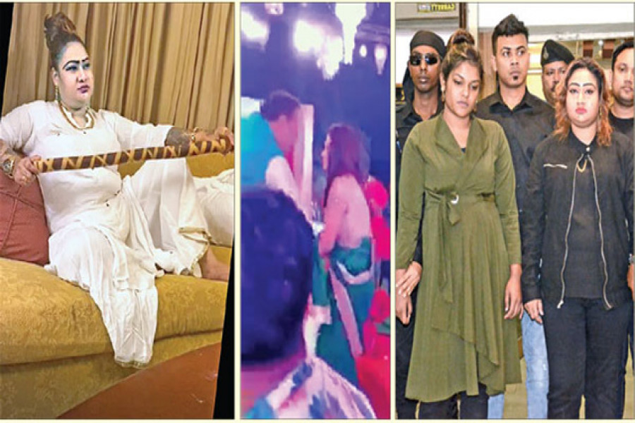 যুব মহিলা লীগের নেত্রী সেজে নারী ব্যবসাসহ ভয়ঙ্কর সব অপরাধমূলক কর্মকান্ডে জড়িত থাকায় আটক শামীমা নূর পাপিয়া ওরফে পিউ। 