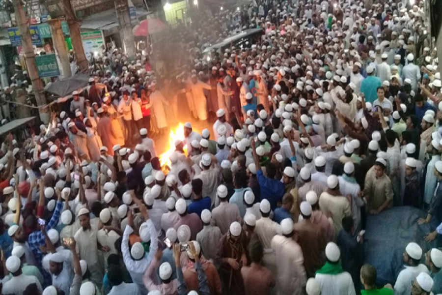 মোদি এলে দেশের সব বিমানবন্দর অচল করে দেবে হেফাজত!