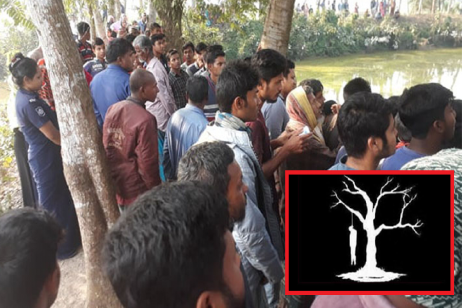 গাছের ডালে ঝুলছিল স্বামী-স্ত্রীর মরদেহ!