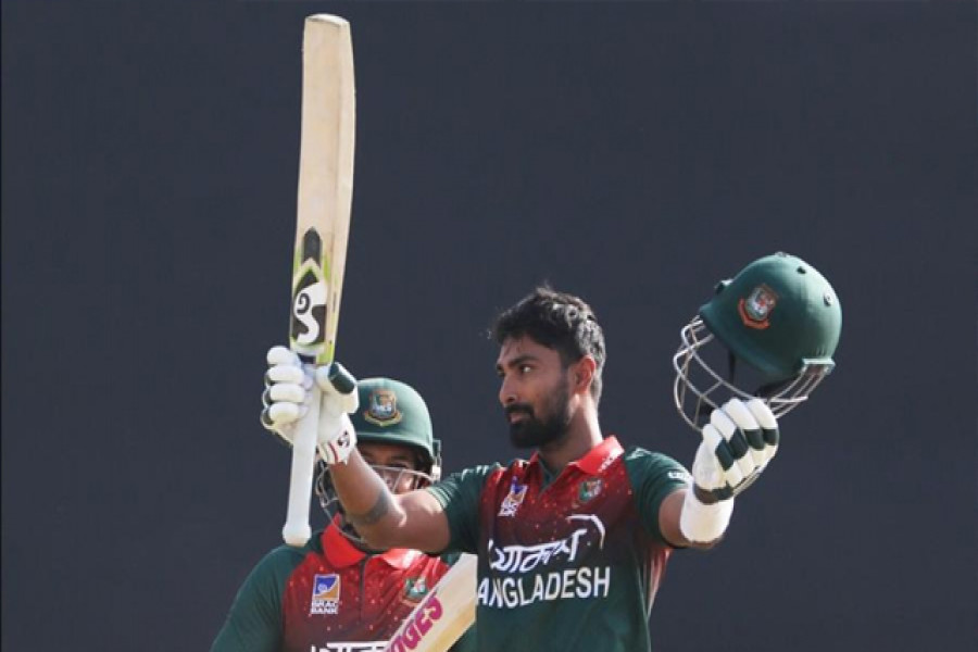 দলে ফিরেই লিটন দাসের দুর্দান্ত সেঞ্চুরি