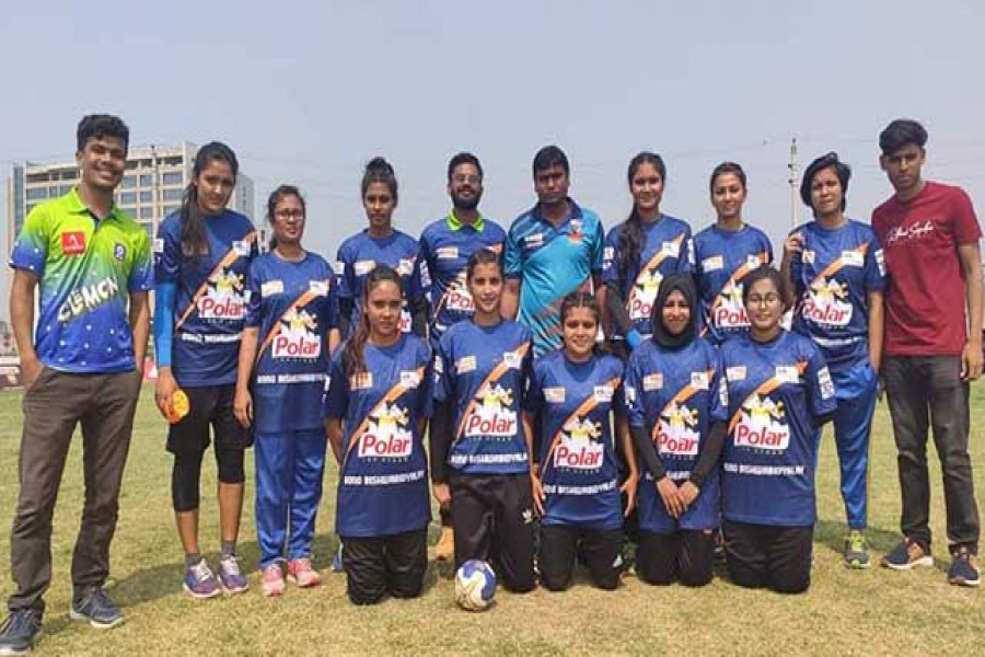 বঙ্গবন্ধু স্পোর্টস চ্যাম্প: নারীদের হ্যান্ডবলে গবির শুভ সূচনা