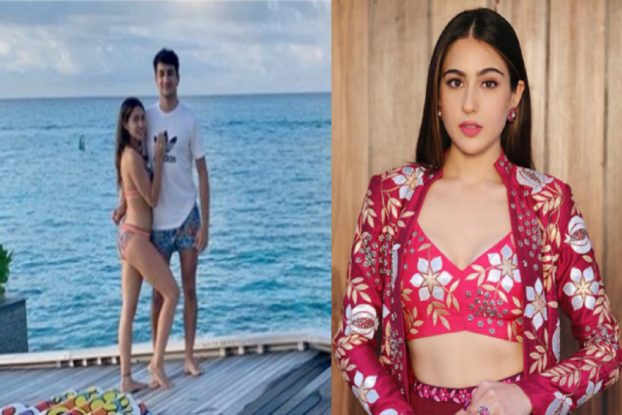 ভাইয়ের সঙ্গে ‘অশ্লীল’ ছবি প্রকাশ করে বিতর্কিত সারা